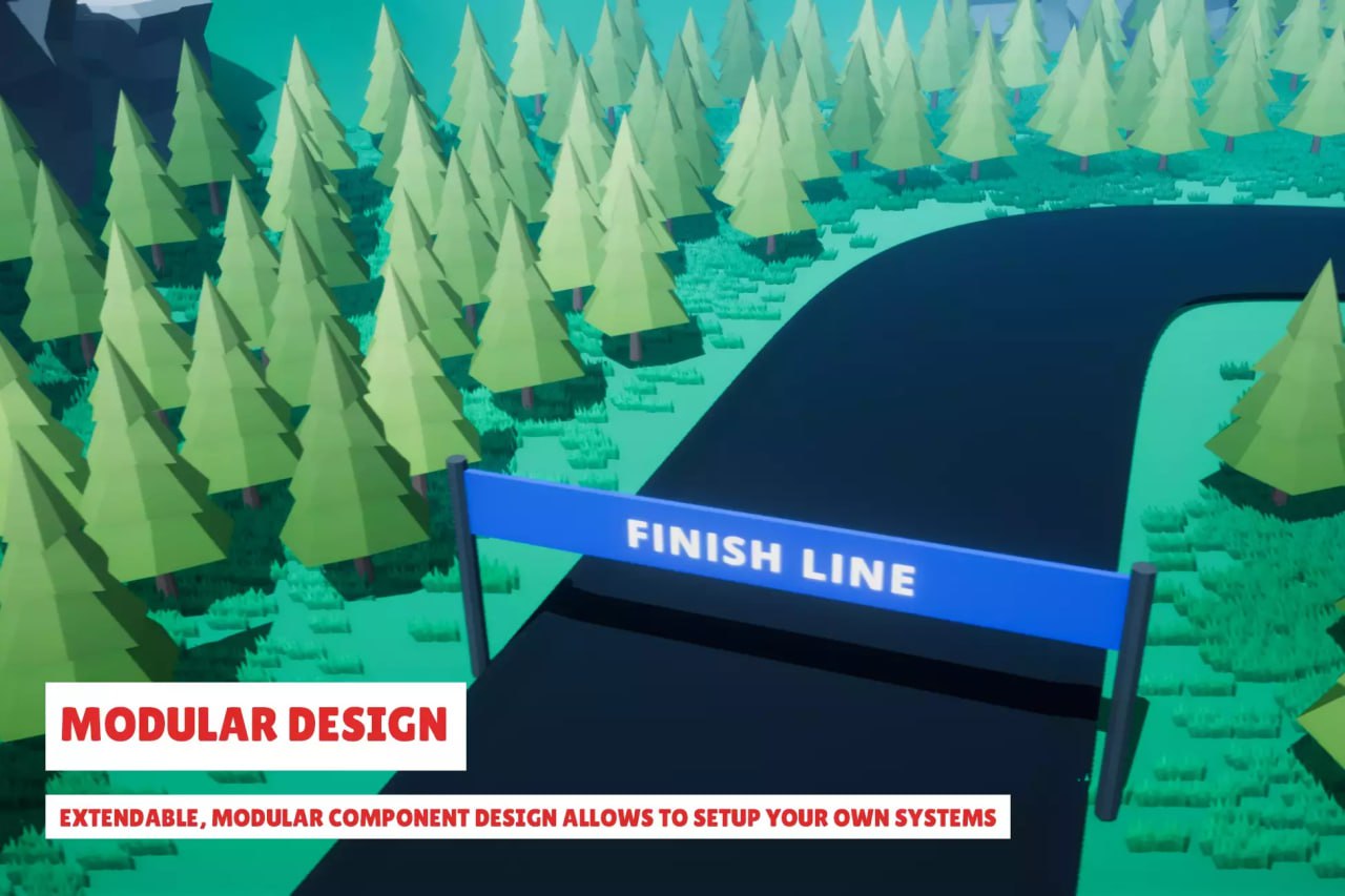 Arcade Racing Kit (URP)📱 - изображение 4